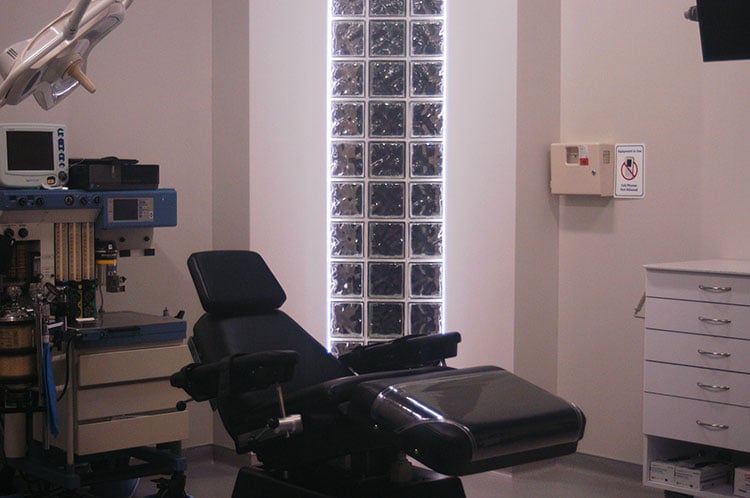 Examination room at Facial Surgery Center in Enid, OK