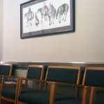 Waiting room at Facial Surgery Center in Enid